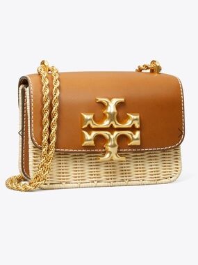 Tory Burch Eleanor Wicker Clutch